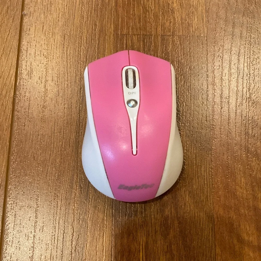 Eagletech Pink Wireless Mouse